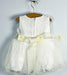 Formal Kids Wear - Formal Kids Wear Baby Girl Dress with Lace Embroidered Bodice