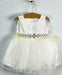 Formal Kids Wear - Formal Kids Wear Baby Girl Dress with Lace Embroidered Bodice
