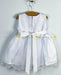 Formal Kids Wear - Formal Kids Wear Baby Girl Dress with Lace Embroidered Bodice