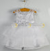 Formal Kids Wear - Formal Kids Wear Baby Girl Lace Dress With Ruffle Skirt 8179