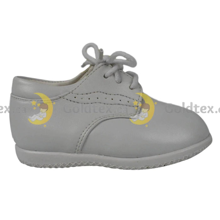 Formal Kids Wear - Formal Kids Wear Boy laced dress shoes with rounded tip