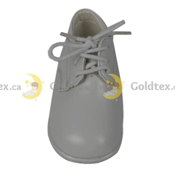 Formal Kids Wear - Formal Kids Wear Boy laced dress shoes with rounded tip