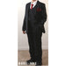 Formal Kids Wear - Formal Kids Wear Boys 5 Piece Black Pin Stripe Suit (Size 14)