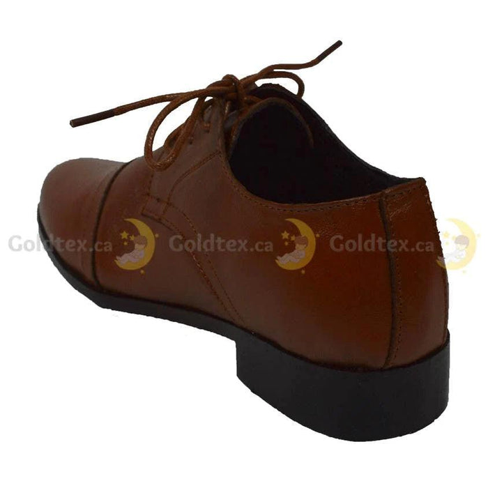 Formal Kids Wear - Formal Kids Wear Boys Leather Dress Shoes