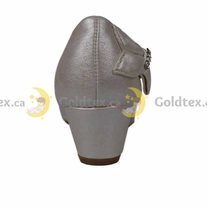 Formal Kids Wear - Formal Kids Wear Girl slip on dress shoe with bow