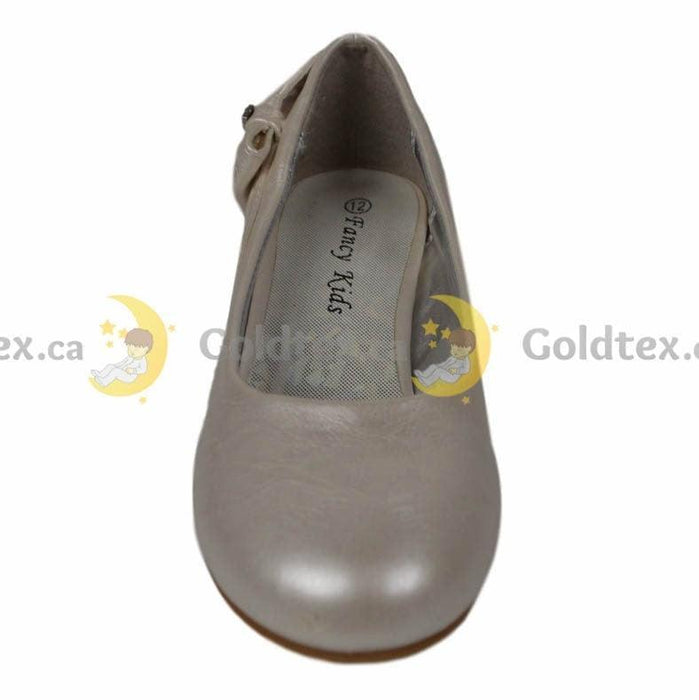 Formal Kids Wear - Formal Kids Wear Girl slip on dress shoe with bow