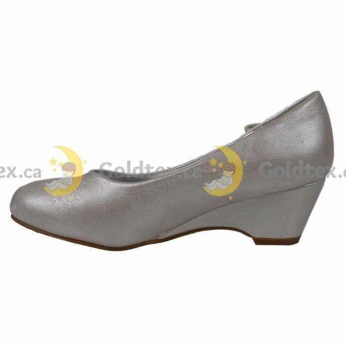 Formal Kids Wear - Formal Kids Wear Girl slip on dress shoe with bow