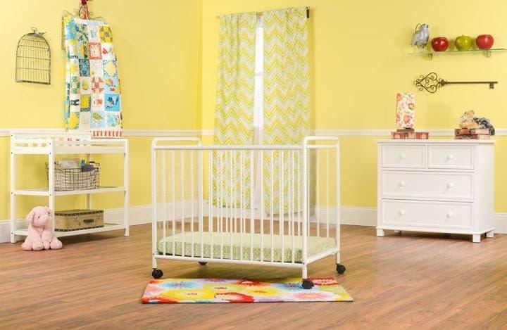 Foundations® - Foundations Chelsea™ Steel Child Care Crib (non-folding) - Clearview
