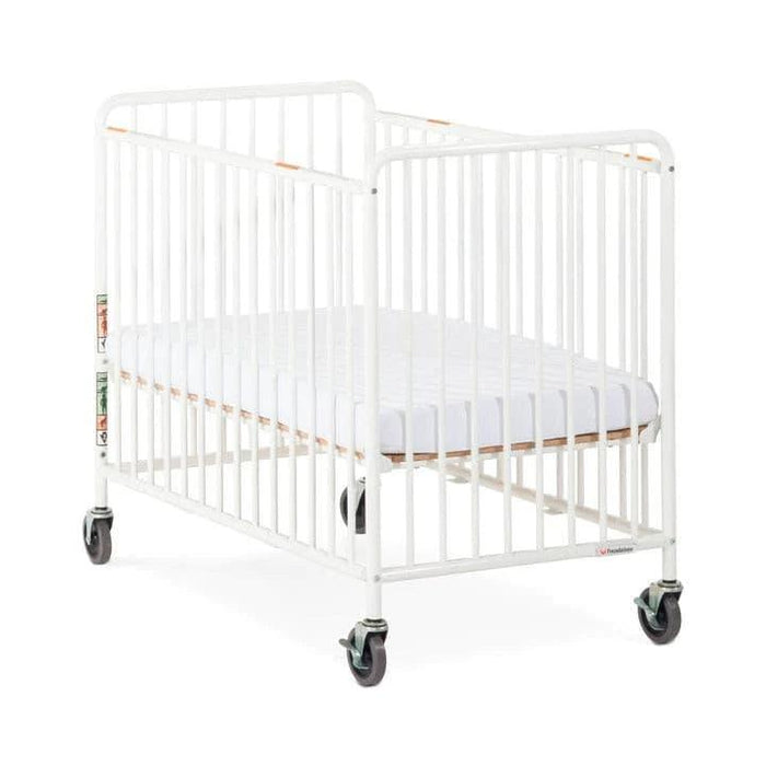 Foundations® - Foundations Chelsea™ Steel Child Care Crib (non-folding) - Slatted