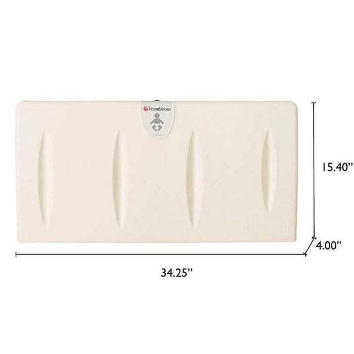 Foundations® - Foundations Classic Horizontal Wall Mounted Commercial Changing Station