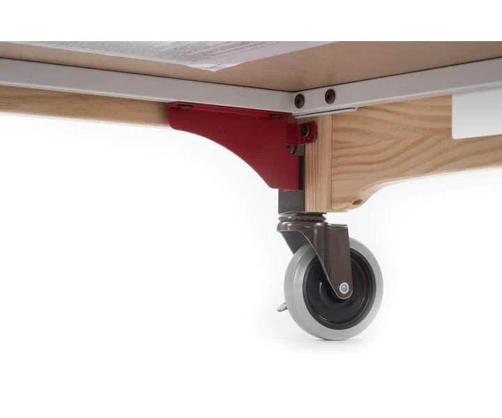 Foundations® - Foundations Evacuation Frame with Antique Brass Casters for Natural Cribs (Fits Next Gen Serenity® Compact Cribs)