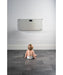 Foundations® - Foundations Frameless Clad Commercial Baby Changing Station - Stainless Surface Mount with Full Stainless Wrap Shell (EZ Mount™ backer plate NOT included)