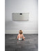 Foundations® - Foundations Frameless Clad Commercial Horizontal Baby Changing Station - Stainless Surface Mount with Full Stainless Wrap Shell (EZ Mount™ backer plate NOT included)