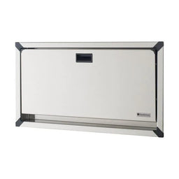 Foundations® - Foundations Horizontal Clad Stainless Steel Commercial Baby Changing Station - Surface Mount
