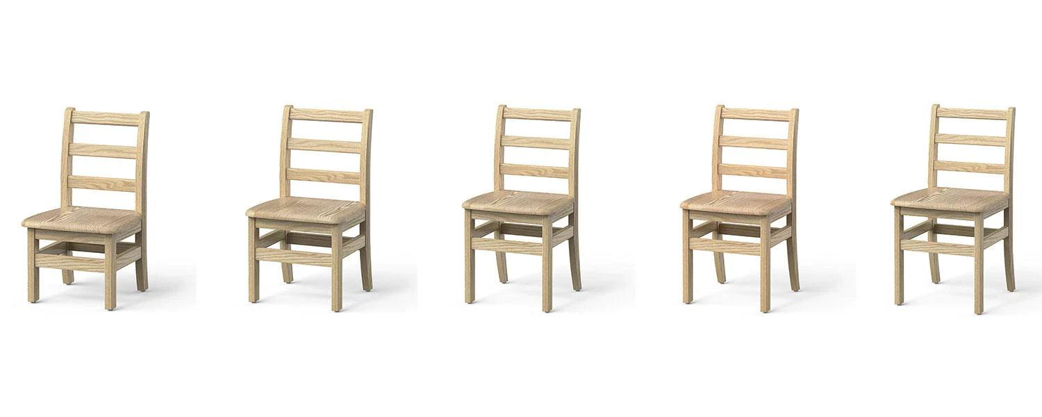 Foundations® - Foundations Little Scholars Classroom Chairs (5 heights available) - 2 Pack