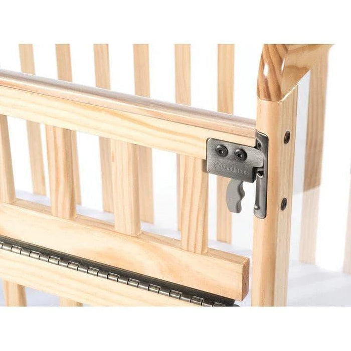 Foundations® - Foundations Next Gen Compact Serenity® SafeReach® Baby Crib with adjustable Mattress Board - Clearview