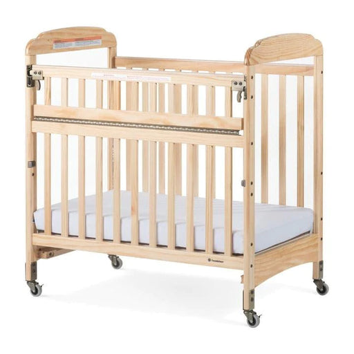 Foundations® - Foundations Next Gen Compact Serenity® SafeReach® Baby Crib with adjustable Mattress Board - Clearview