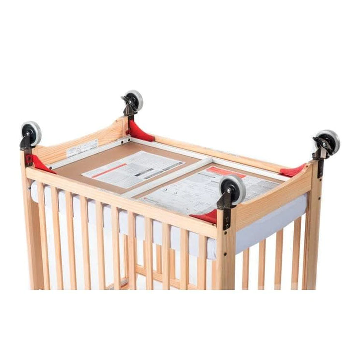 Foundations® - Foundations Next Gen First Responder® Evacuation System Crib Fixed Side - Clearview