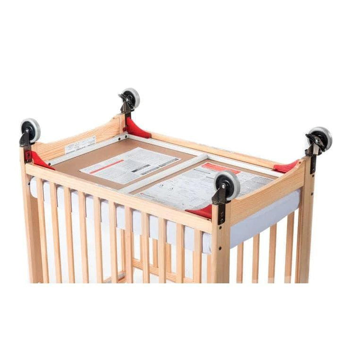 Foundations® - Foundations Next Gen First Responder® Evacuation System Crib Fixed Side - Clearview