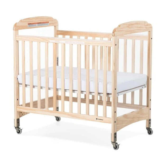 Foundations® - Foundations Next Gen Serenity® Baby Crib with Adjustable Mattress Board - Clearview