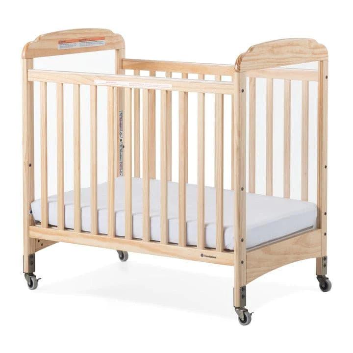 Foundations® - Foundations Next Gen Serenity® Baby Crib with Adjustable Mattress Board - Clearview