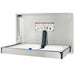Foundations® - Foundations Premier Full Stainless Steel Horizontal Commercial Baby Changing Station - Surface Mount