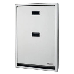 Foundations® - Foundations Premier Full Stainless Steel Vertical Commercial Baby Changing Station - Surface Mount