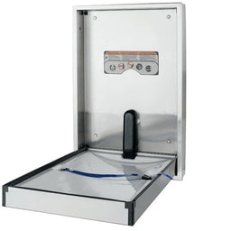 Foundations® - Foundations Premier Full Stainless Steel Vertical Commercial Baby Changing Station - Surface Mount