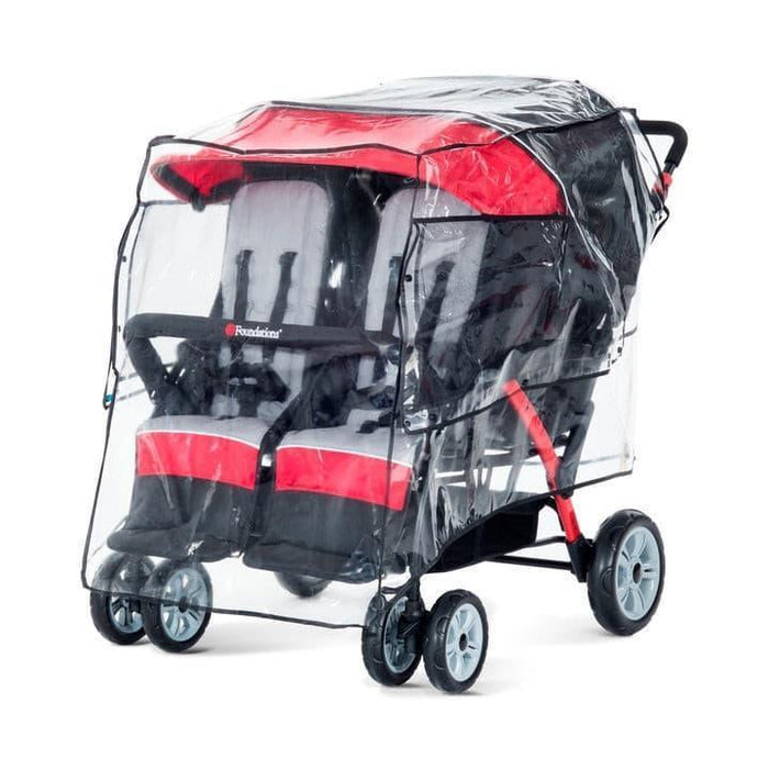 Foundations® - Foundations Quad Stroller Rain Cover and Weather Shield