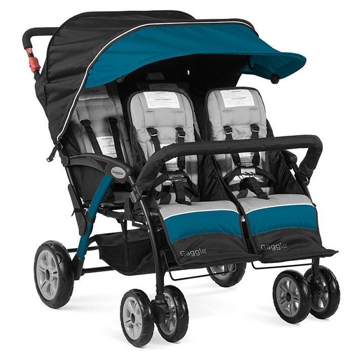 4 baby stroller Compass 4 Seat Quad Stroller- Teal