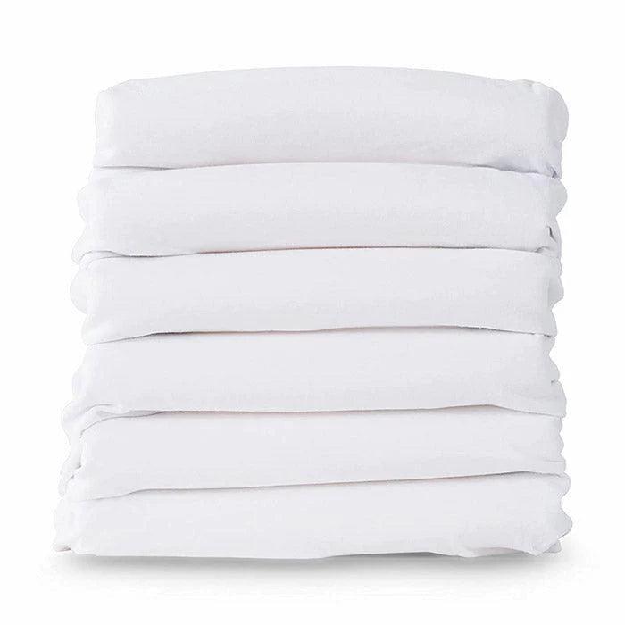 Foundations® - Foundations SafeFit™ Elastic Fitted Safety Sheet - Compact Size Cribs - 6 Pack