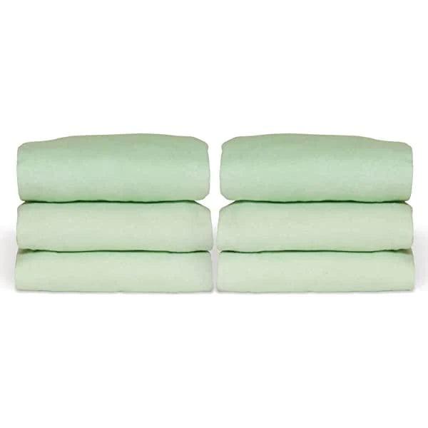 Foundations® - Foundations SafeFit™ Elastic Fitted Safety Sheet - Compact Size Cribs - 6 Pack