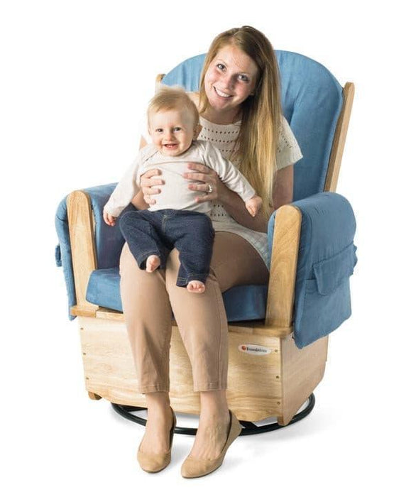 Foundations® - Foundations SafeRocker™ Adult Swivel Glider