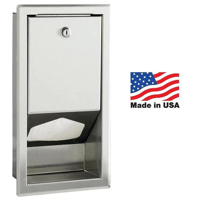 Foundations® - Foundations Stainless Steel Wall Mounted Sanitary Liner Dispenser