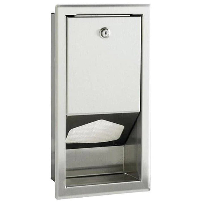 Foundations® - Foundations Stainless Steel Wall Mounted Sanitary Liner Dispenser