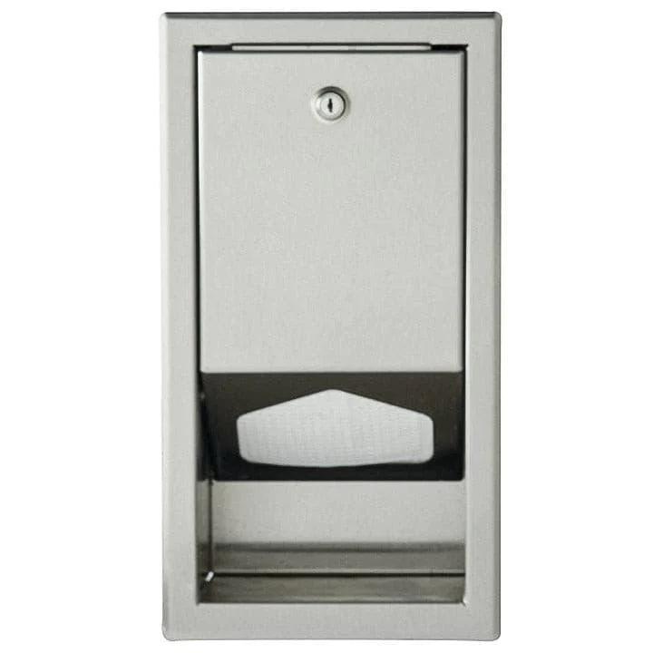 Foundations® - Foundations Stainless Steel Wall Mounted Sanitary Liner Dispenser