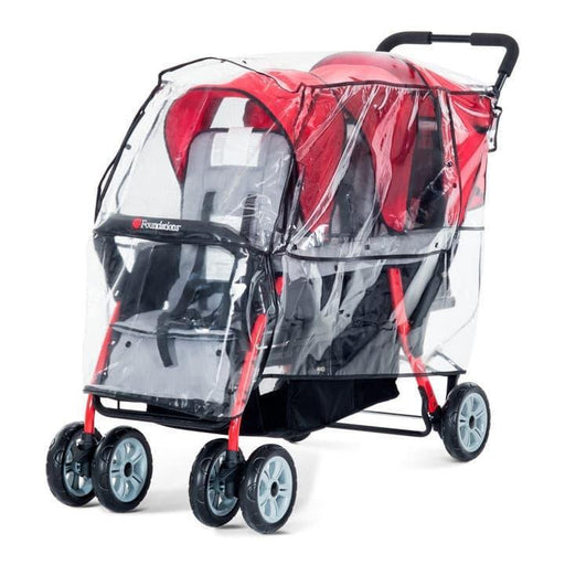 Foundations® - Foundations Trio Rain Cover and Weather Shield for Triple Strollers