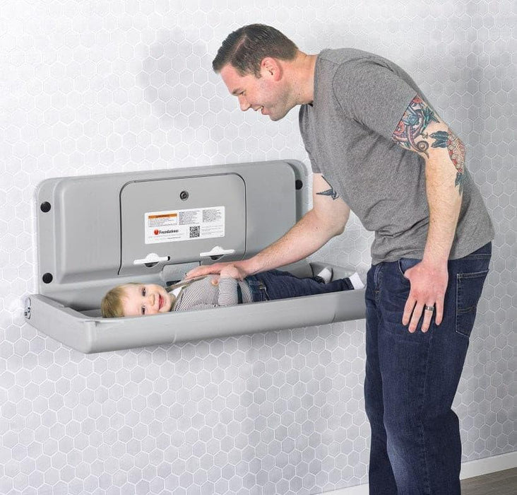 Foundations® - Foundations Ultra® Horizontal Commercial Baby Changing Station (EZ Mount™ backer plate included)