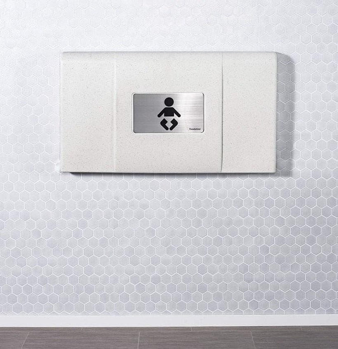 Foundations® - Foundations Ultra® Horizontal Commercial Baby Changing Station (EZ Mount™ backer plate included)