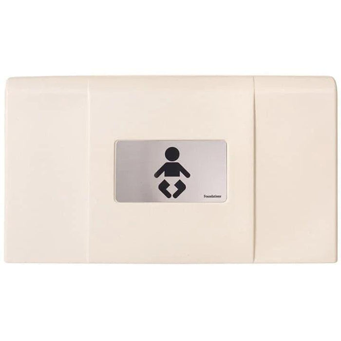 Foundations® - Foundations Ultra® Horizontal Commercial Baby Changing Station (EZ Mount™ backer plate included)