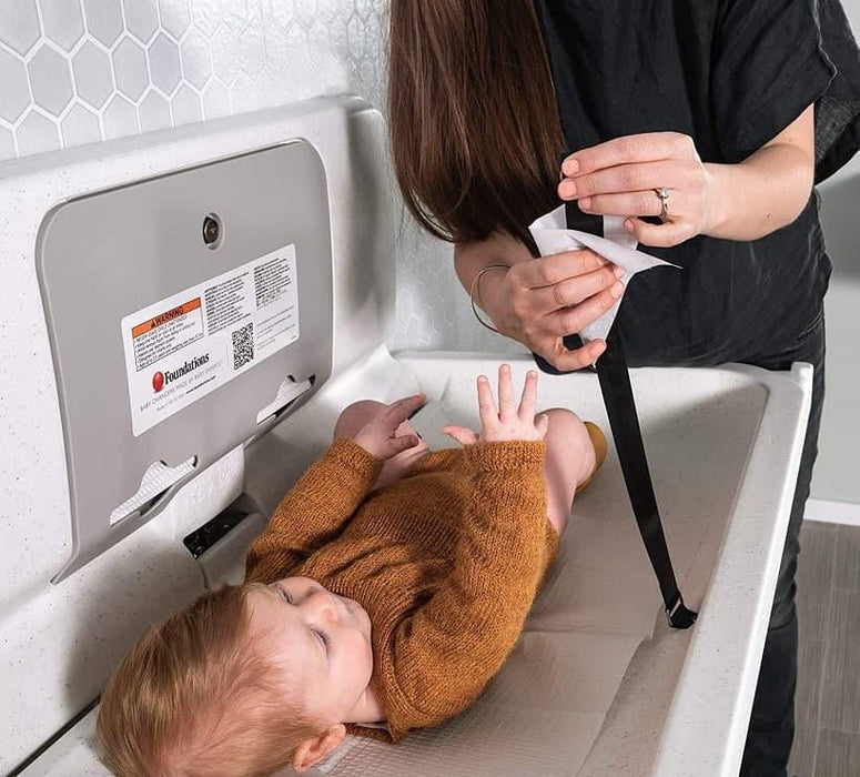 Foundations® - Foundations Ultra® Horizontal Commercial Baby Changing Station (EZ Mount™ backer plate included)