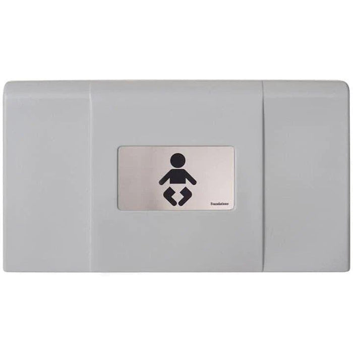 Foundations® - Foundations Ultra® Horizontal Commercial Baby Changing Station (EZ Mount™ backer plate included)