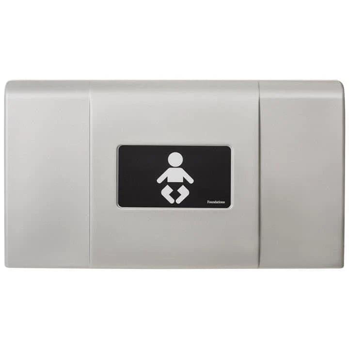 Foundations® - Foundations Ultra® Horizontal Commercial Baby Changing Station (EZ Mount™ backer plate included)