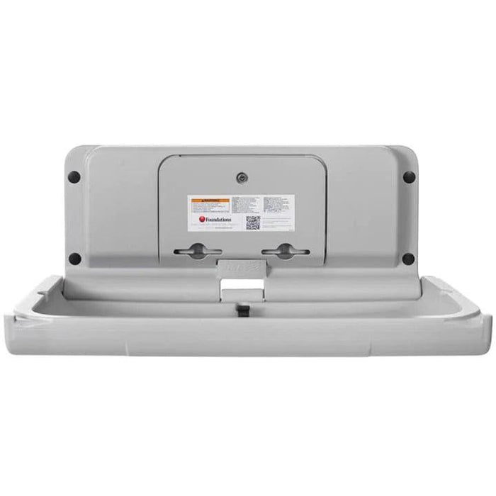Foundations® - Foundations Ultra® Horizontal Commercial Baby Changing Station (EZ Mount™ backer plate included)