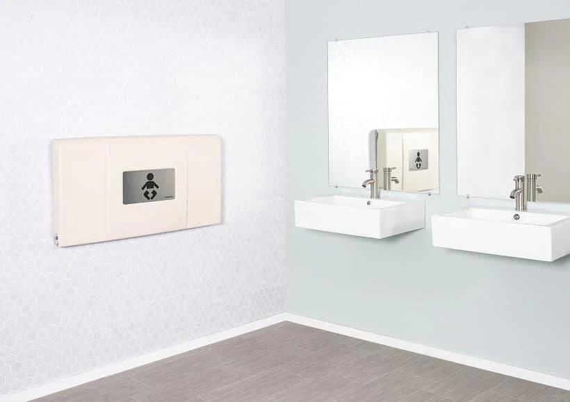 Foundations® - Foundations Ultra® Horizontal Commercial Baby Changing Station (EZ Mount™ backer plate included)