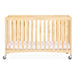 Foundations® - Travel Sleeper® Full-Size Folding Crib with Oversized Casters (Including Foam Mattress)