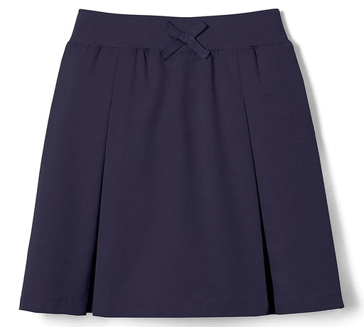 French Toast® - French Toast Girls School Uniform Pull-On Kick Pleat Performance Scooter Skort - Navy (With Shorts Under) - SX9273