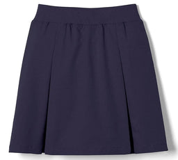 French Toast® - French Toast Girls School Uniform Pull-On Kick Pleat Performance Scooter Skort - Navy (With Shorts Under) - SX9273