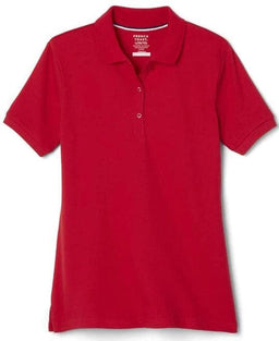 French Toast® - French Toast Girls School Uniform Short Sleeve Stretch Piqué Polo - SA9403