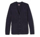French Toast® - French Toast Unisex CHILDREN & TEENS School Uniform Anti-Pill V-Neck Cardigan Sweater - Navy - SC9000